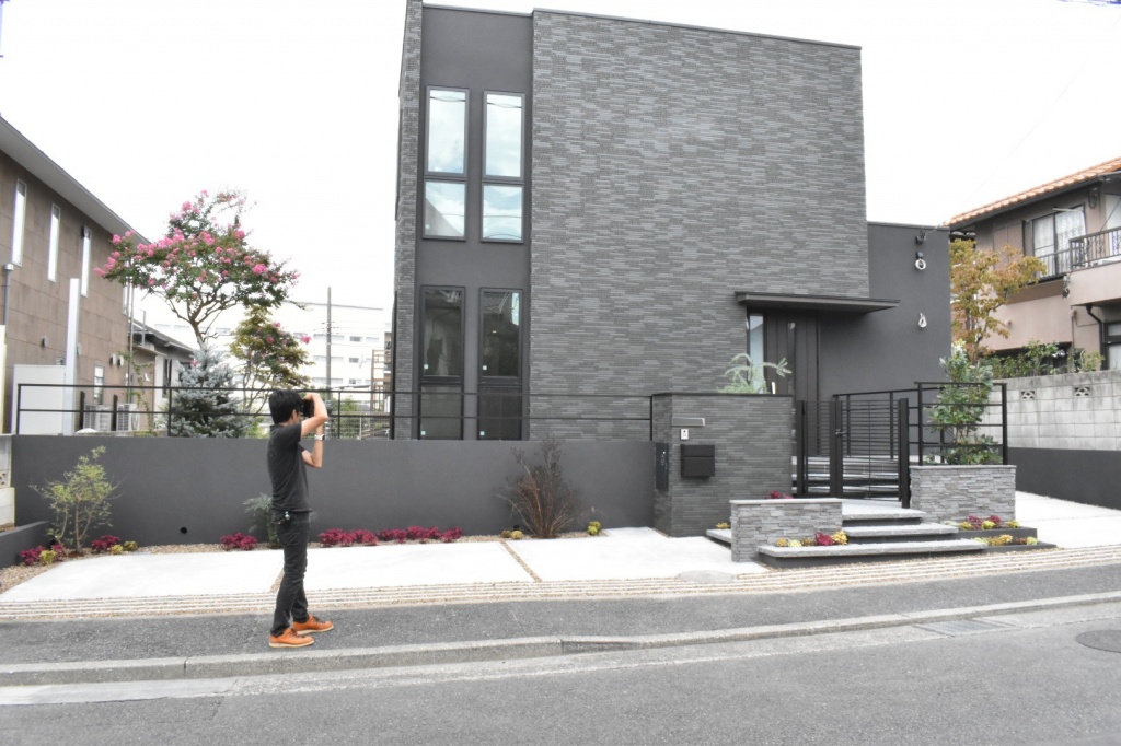 お庭 外構の撮影会を行いました 八王子市 エクステリア サンケンプラネット